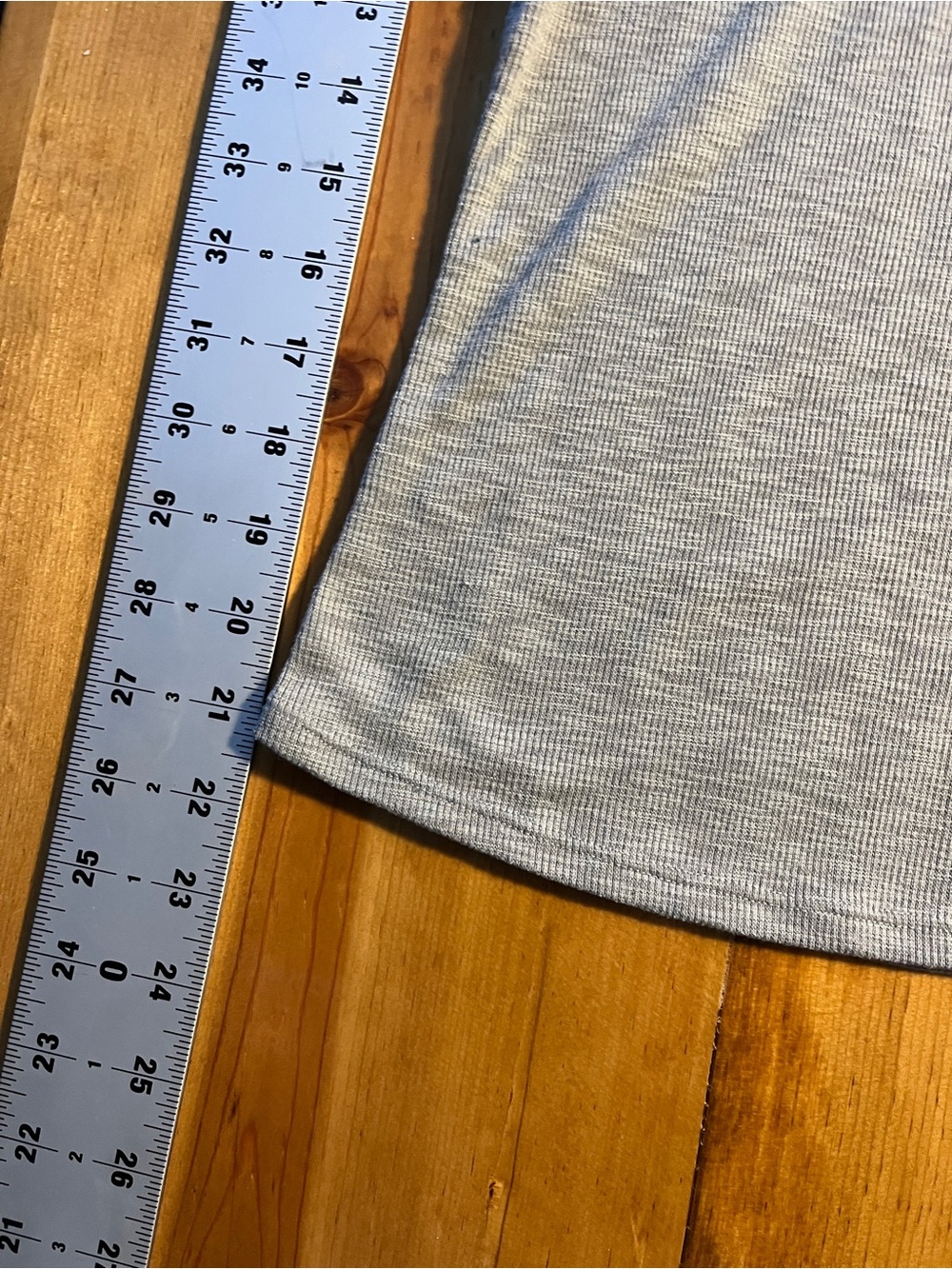 Vuori Light Gray Ribbed Racerback Tank - Picture 3 of 4
